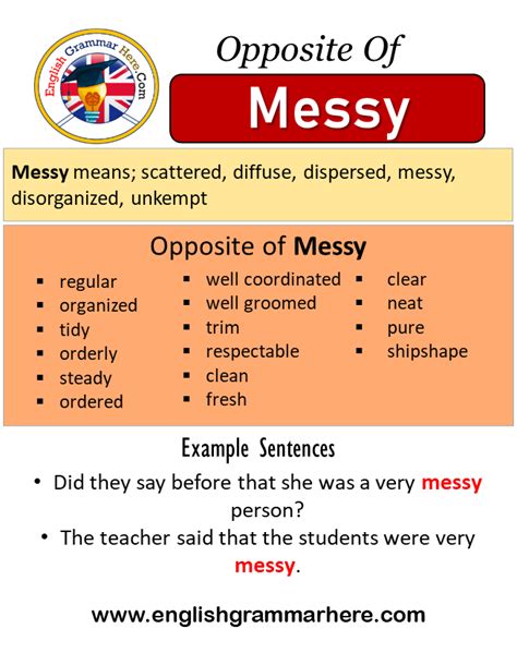 Messy Synonyms: 27 Synonyms and Antonyms for Messy.